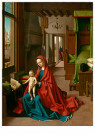 Petrus Christus(1425-1475)  - 
Virgin and Child in a Domestic Interior, circa 1460-1467 -
Postkaarten-set - 
A100692-1