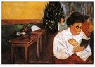 Edvard Munch(1863-1944)  - 
Weihnachten im Bordell -
Postkaarten-set - 
A14606-1