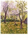 Edvard Munch(1863-1944)  - 
Bäume und Butterblumen -
Postkaarten-set - 
A18440-1