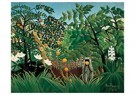 Henri Rousseau(1844-1910)  - 
Exotische Landschaft 1910 -
Postkaarten-set - 
A21166-1