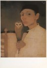 Jan Mankes (1889-1920)  - 
Selbstportrait mit Eule -
Postkaarten-set - 
A2950-1