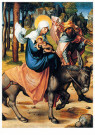 Albrecht Durer (1471-1528)  - 
The Flight into Egypt, 1496 -
Postkaarten-set - 
A36252-1