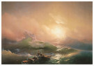 Ivan Aivazovsky (1817-1900)  - 
I.Aivazovsky/The Ninth Wav/SRM -
Postkaarten-set - 
A3762-1