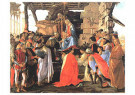 Sandro Botticelli (1445-1510)  - 
Adoration of the Magi, 1475 -
Postkaarten-set - 
A44236-1