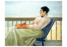 Max Liebermann (1847-1935)  - 
The Artist's Wife at the Beach, 1895 -
Postkaarten-set - 
A48129-1