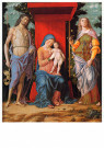 Andrea Mantegna (1430-1506)  - 
Virgin and Child with the Magdalen and St John the Baptist, -
Postkaarten-set - 
A51160-1