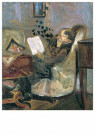 Edvard Munch (1863-1944)  - 
Christian Munch on the Couch, 1881 -
Postkaarten-set - 
A54219-1