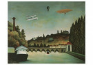 Henri Rousseau (1844-1910)  - 
H. Rousseau/Land. Zeppelin/PMM -
Postkaarten-set - 
A5546-1