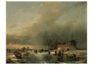 Andreas Schelfhout (1787-1870) - 
A.Schelfhout/Winterlandsch./AH -
Postkaarten-set - 
A6121-1