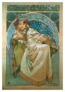 Alphons Maria Mucha (1860-1939 - 
Prinzessin Hyazintha -
Postkaarten-set - 
A9160-1