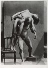 Auguste Rodin (1840-1917)  - 
Zwei männliche Modellle -
Postkaarten-set - 
B2195-1