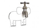 Cintascotch (J. P. Estrella)  - 
Wasserhahn-Elefant -
Postkaarten-set - 
CINTA063-1