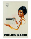  - 
Reclameplaat Ph Radio, Philips -
Boeken, schrijfwaren, etc.-set - 
MPC006-1