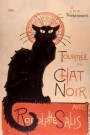 Theophile-Alexandre Steinlen  - 
Tournee du chat noir -
Postkaarten-set - 
PS1040-1