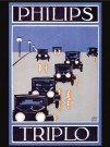  - 
Triplo autolampen, Philips -
Postkaarten-set - 
PS1043-1