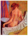 Edgar Degas(1834-1917)  - 
Nach dem Bad 1890-1895 -
Postkaarten-set - 
QA13884-1