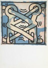 Keith Haring (1958-1990)  - 
Ohne Titel -
Postkaarten-set - 
QA2154-1