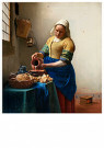 Johannes Vermeer (1632-1675)  - 
Het Melkmeisje, circa 1660 -
Boeken, schrijfwaren, etc.-set - 
RPC006-1