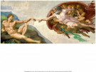 Michelangelo Buonarroti 1475-1 - 
The creation of Adam, 1512 -
Boeken, schrijfwaren, etc.-set - 
RPC023-1