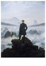 Caspar David Friedrich1774-'40 - 
De wandelaar boven de nevelen -
Boeken, schrijfwaren, etc.-set - 
RPC031-1