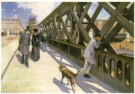 Gustave Caillebotte (1848-1894 - 
Le Pont de L'Europe, -
Boeken, schrijfwaren, etc.-set - 
RPC036-1