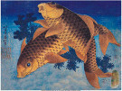 Katshushika Hokusai (1760-1849 - 
Two fish -
Postkaarten-set - 
RPCA106200-1