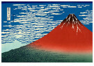 Katshushika Hokusai (1760-1849 - 
Fuji, Mountains in clear -
Postkaarten-set - 
RPCA119366-1